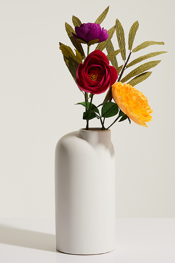 portfólio KUMI | flores em crepom | projetos sob demanda