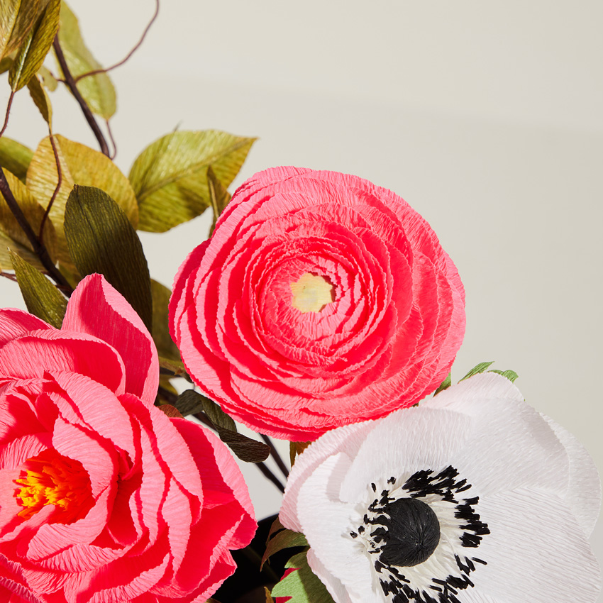 portfólio KUMI | flores em crepom | projetos sob demanda