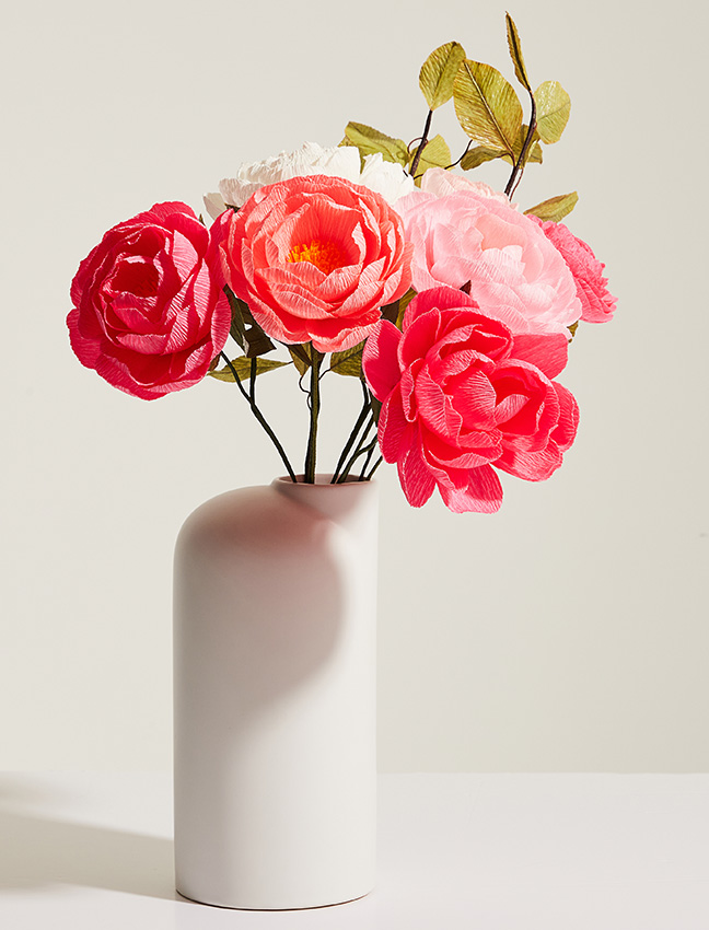 portfólio KUMI | flores em crepom | projetos sob demanda